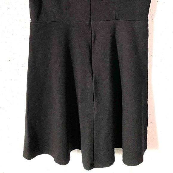Mauirces, EUC, Little Black Dress, A Line, Scalloped V Neck, Empire Waist, Med - Picture 9 of 13